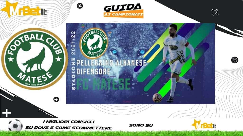 Il difensore della FC Matese, Pellegrino Albanese.