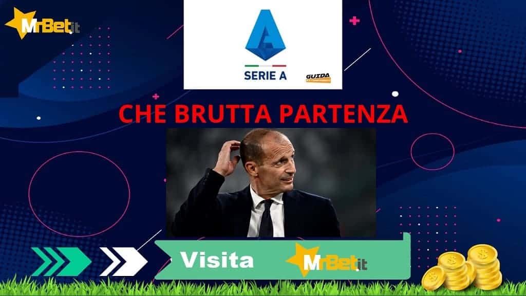 Massimiliano Allegri, che brutta partenza!