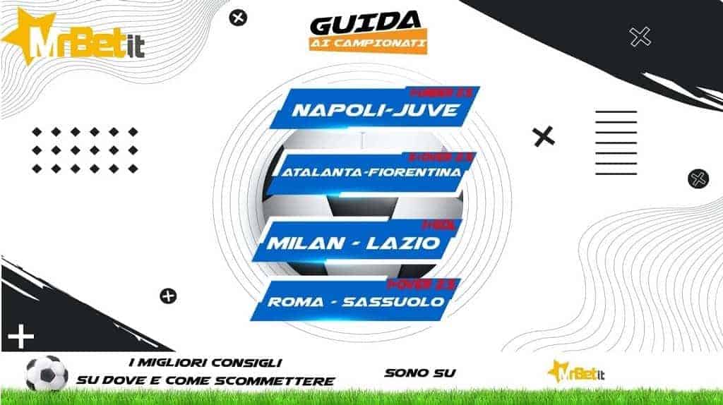 La Schedina di Guida ai campionati, realizzata in collaborazione con Mr Bet per la puntata del 10 settembre 2021.