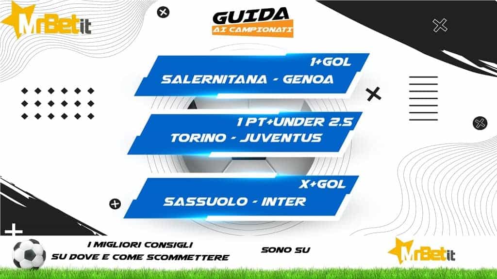 La Schedina di Guida ai campionati, realizzata in collaborazione con Mr Bet per la puntata del 30 settembre 2021.