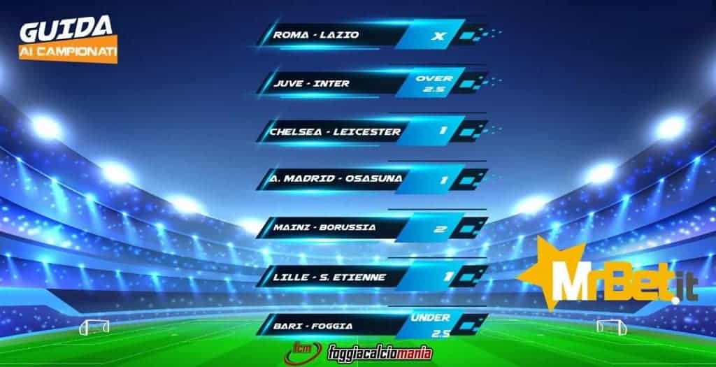 La Schedina di Guida ai campionati e Foggia Calcio Mania, realizzata in collaborazione con Mr Bet per la puntata del 14 maggio 2021.
