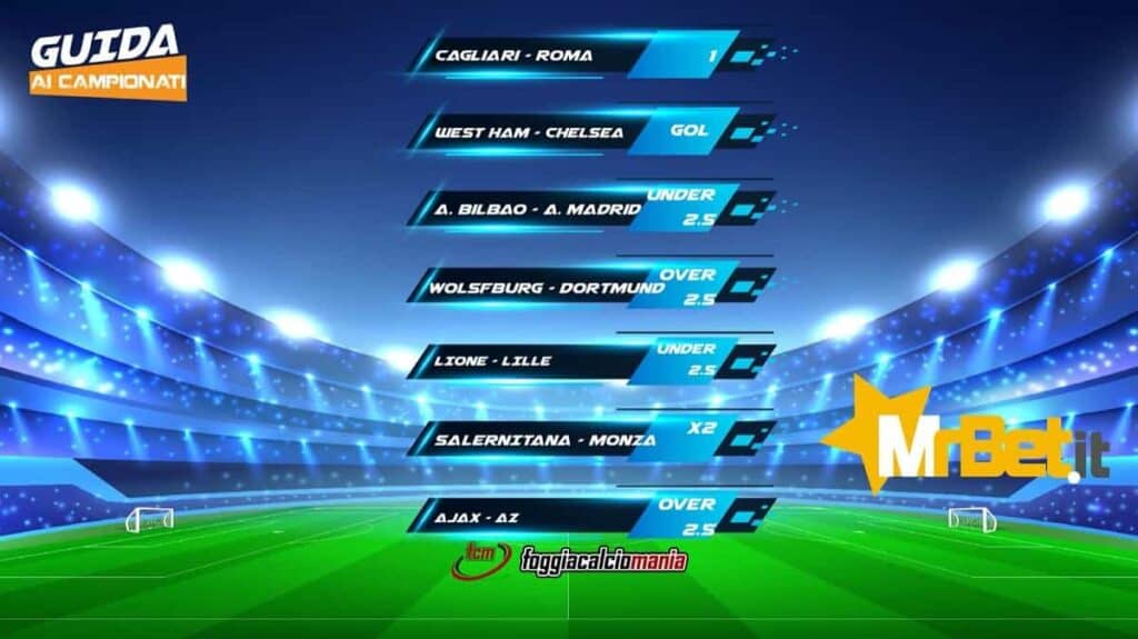 La Schedina di Guida ai campionati e Foggia Calcio Mania, realizzata in collaborazione con Mr Bet per la puntata del 9 aprile 2021.