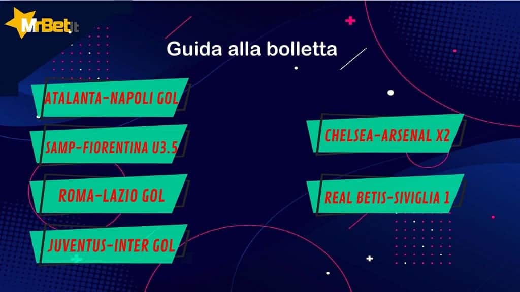 La schedina di Guida ai campionati, puntata del 4 novembre 2022