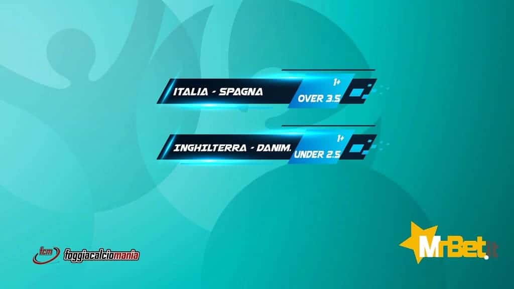 La Schedina di Guida ai campionati europei, realizzata in collaborazione con Mr Bet per la puntata del 6 luglio 2021.